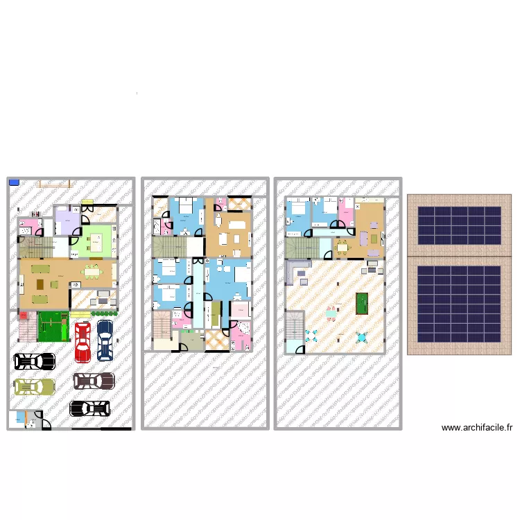 villa 30/15. Plan de 