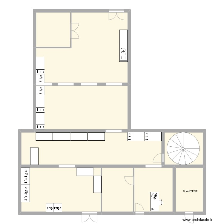 AVRILLE 2. Plan de 7 pièces et 206 m2