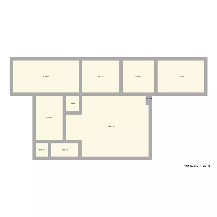 waudrez rdc 07-09. Plan de 10 Pièces et 98 m² waudrez rdc 07-09. Plan de 10 Pièces et 98 m²