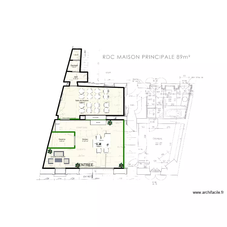 LCSP COMMERCES. Plan de 