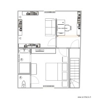 Chambre & salon accès garage meubles neufs 2