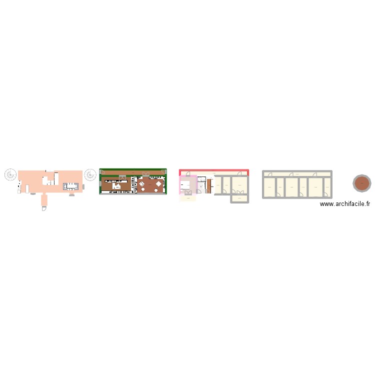 Future maison. Plan de 21 pièces et 298 m2