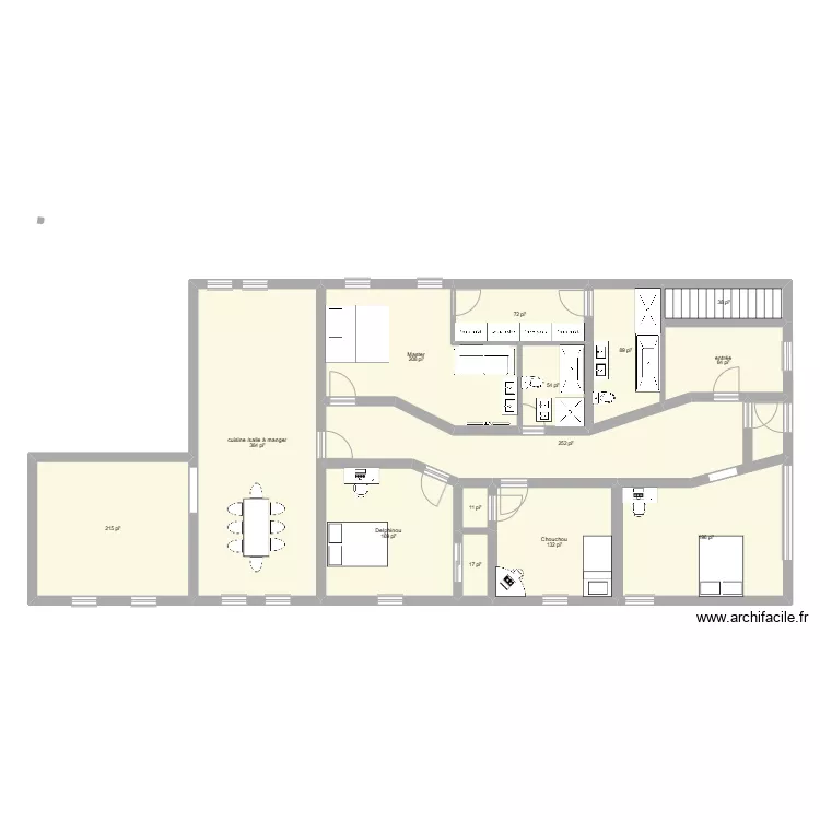 Planta 1.111. Plan de 