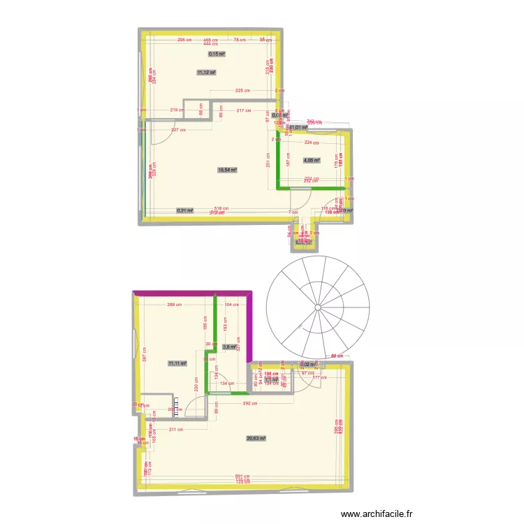 19 TIVOLI Entresol PLATRERIE v1. Plan de 