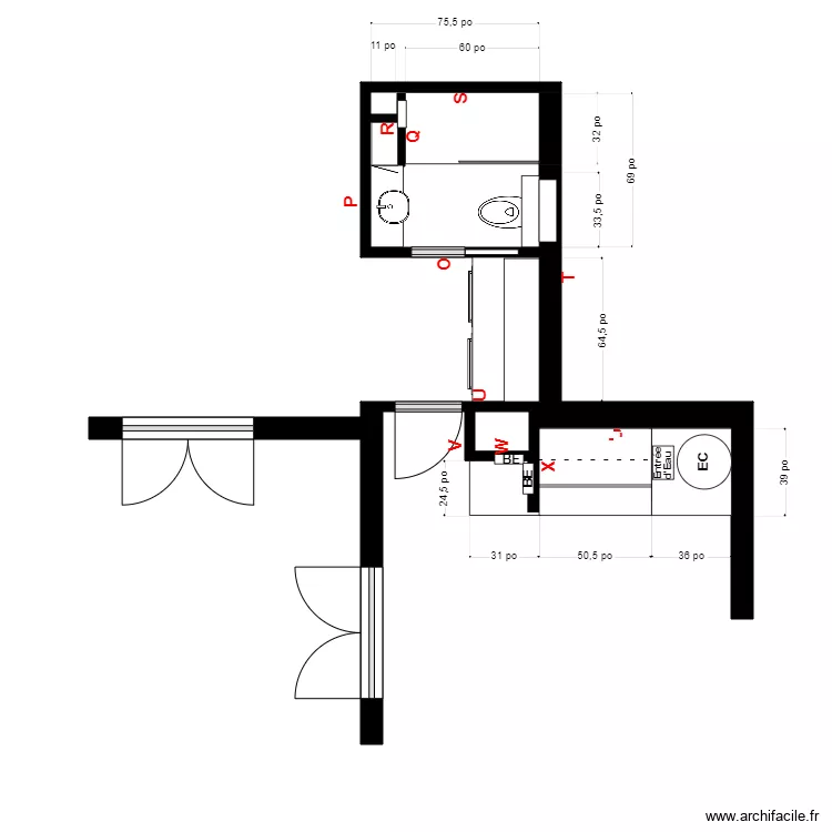 St-Pierre plan3 vide. Plan de 