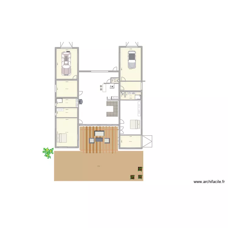 Projet 1. Plan de 9 et 143 m² Projet 1. Plan de 9 et 143 m²