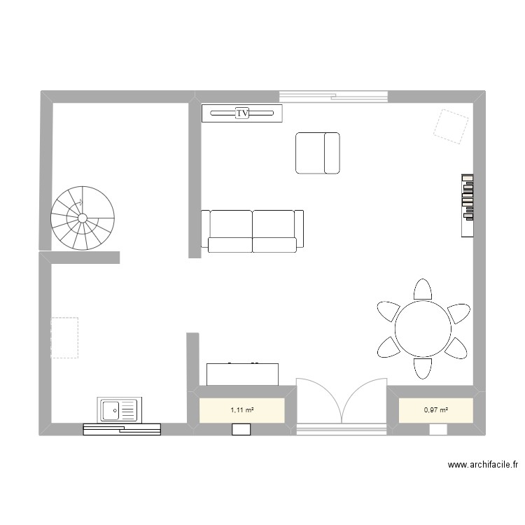 MARAIS. Plan de 0 pièce et 0 m2