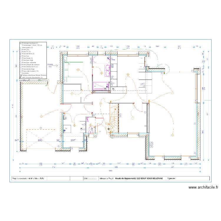 LELEU. Plan de 0 pièce et 0 m2