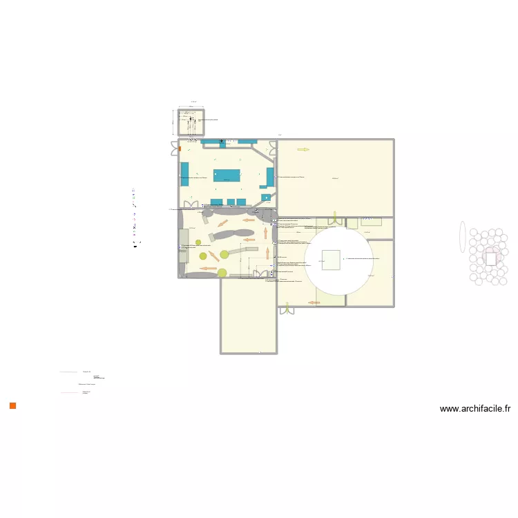 Vendee Eleclum. Plan de 11  et 391 m²