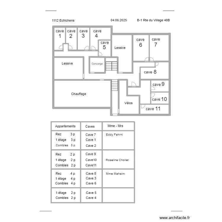 B-1 Rte du Village 48B N. Plan de 
