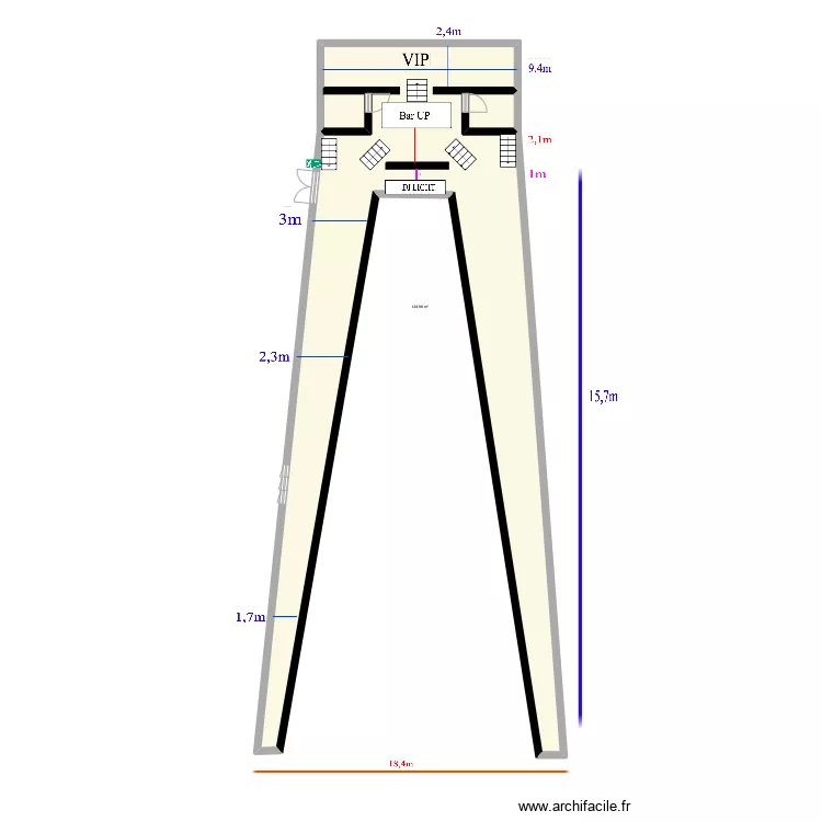 plan up acte 3. Plan de 