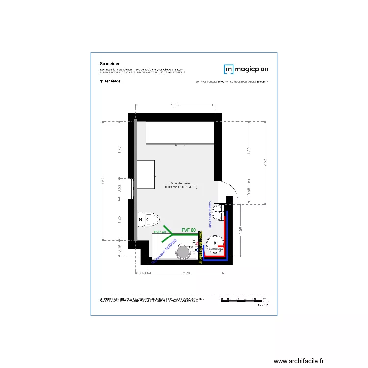 Plan Projet  Mme. Schneider. Plan de 