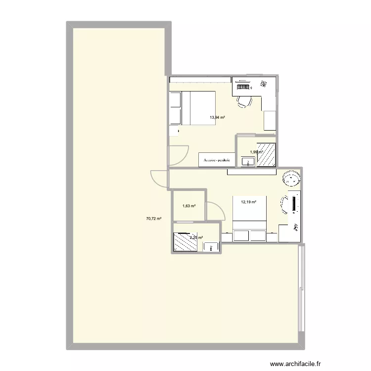 1er. Plan de 6 et 103 m² 1er. Plan de 6 et 103 m²