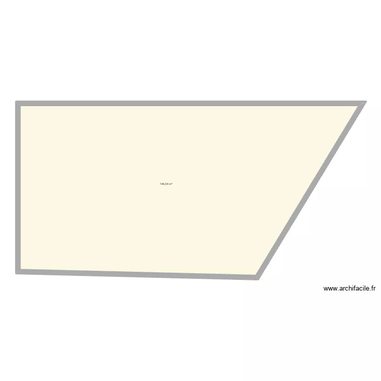 Cherchell. Plan de 1  et 147 m²