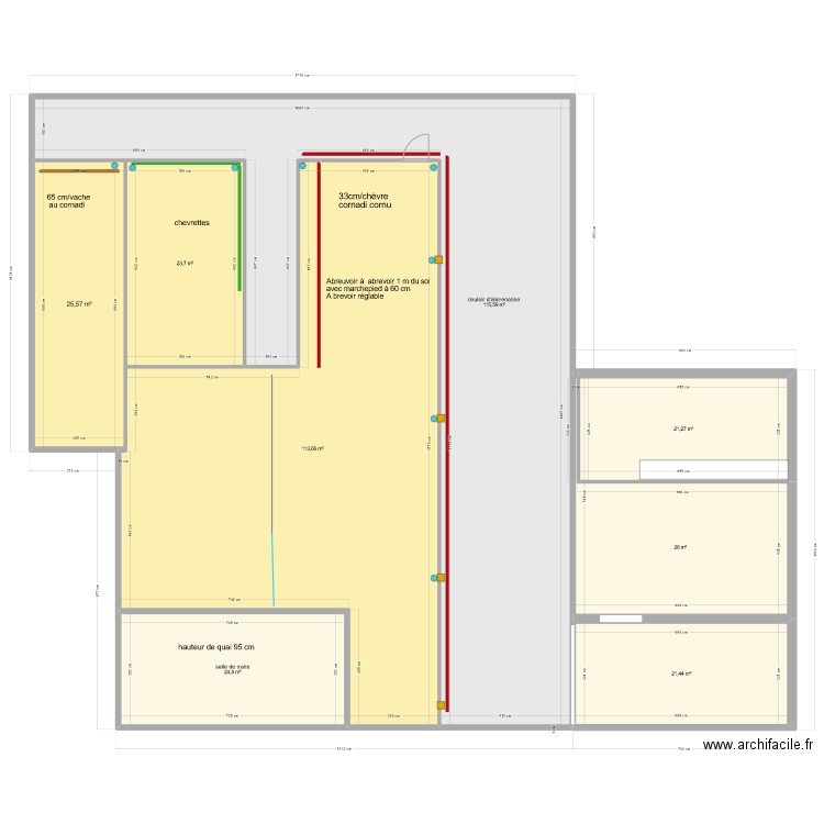 cheverie burdigne vitte Maëlle. Plan de 8 pièces et 374 m2