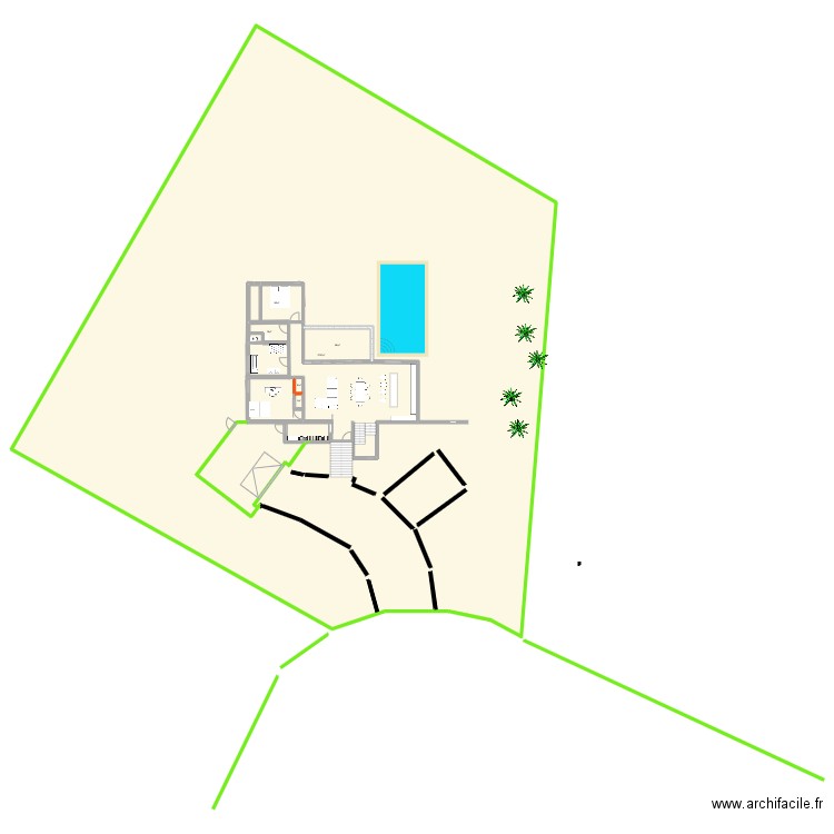 futur 10. Plan de 6 pièces et 1749 m2