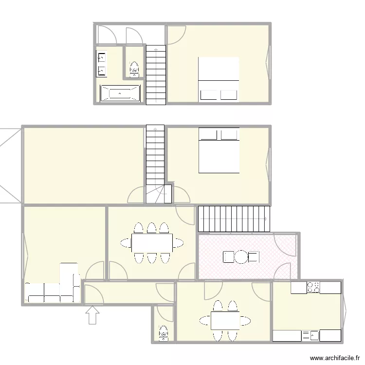 Cokerie 53. Plan de 12 et 111 m² Cokerie 53. Plan de 12 et 111 m²