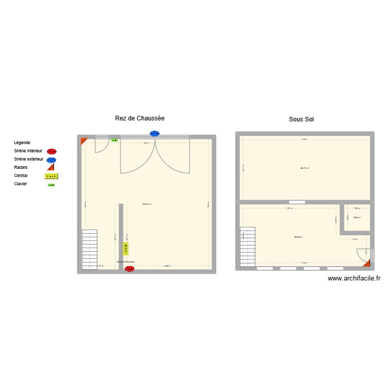 Garage communal de la Mairie de Quaix en Chartreuse. Plan de 0 pièce et 0 m2