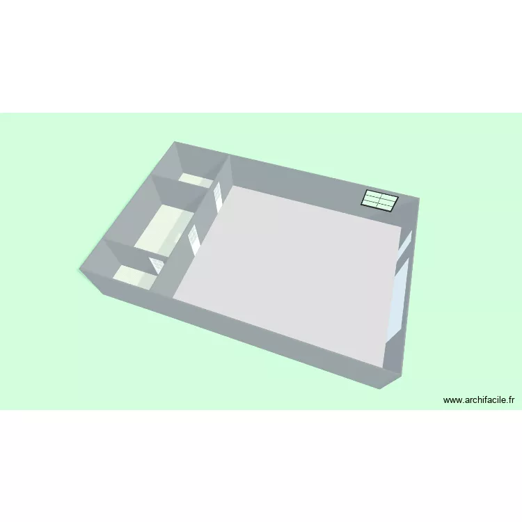 PLAN 20. Plan de 4 pièces et 141 m²