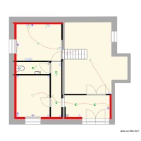 plan maison  sous sol projet 5 toilette