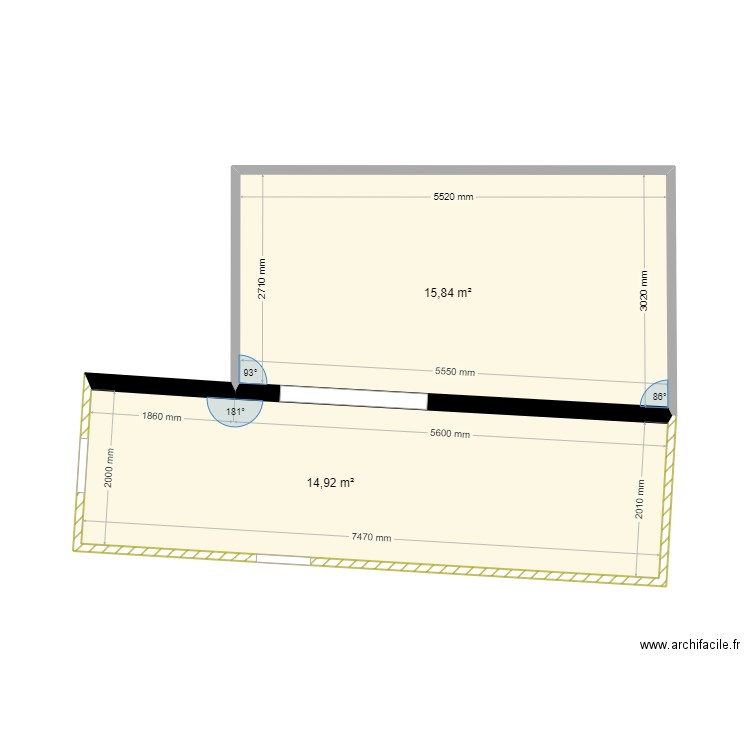 GROUPE SAISON D'AMOUR BOIS GUILLAUME 2. Plan de 2 pièces et 31 m2