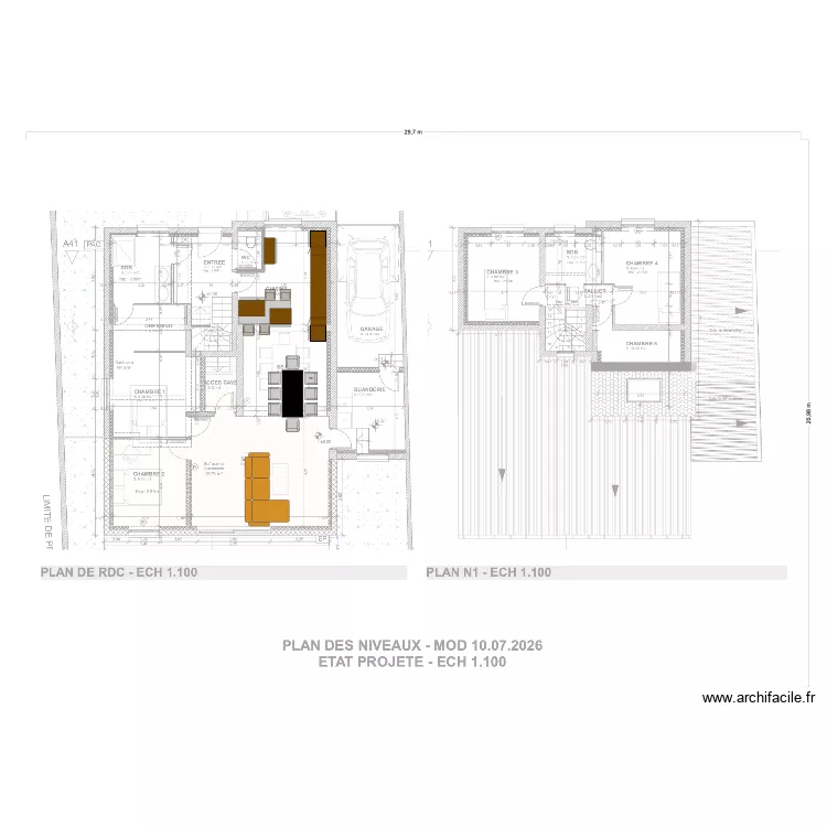 MODIF CUISINE. Plan de MODIF CUISINE. Plan de