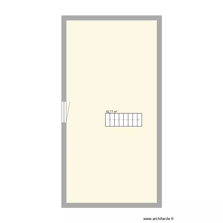 plan moustier. Plan de 1  et 53 m²