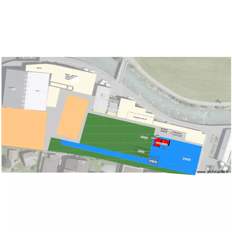 RACH26 - KLOSTERS V2. Plan de 1  et 82 m²