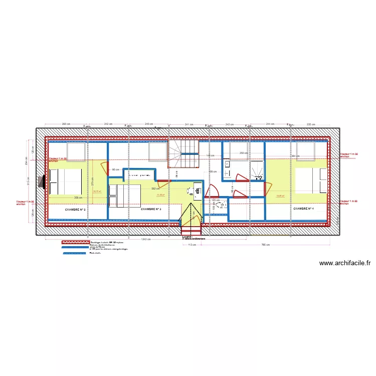 MOREAU Gaëtan. Plan de 5 et 486 m² MOREAU Gaëtan. Plan de 5 et 486 m²