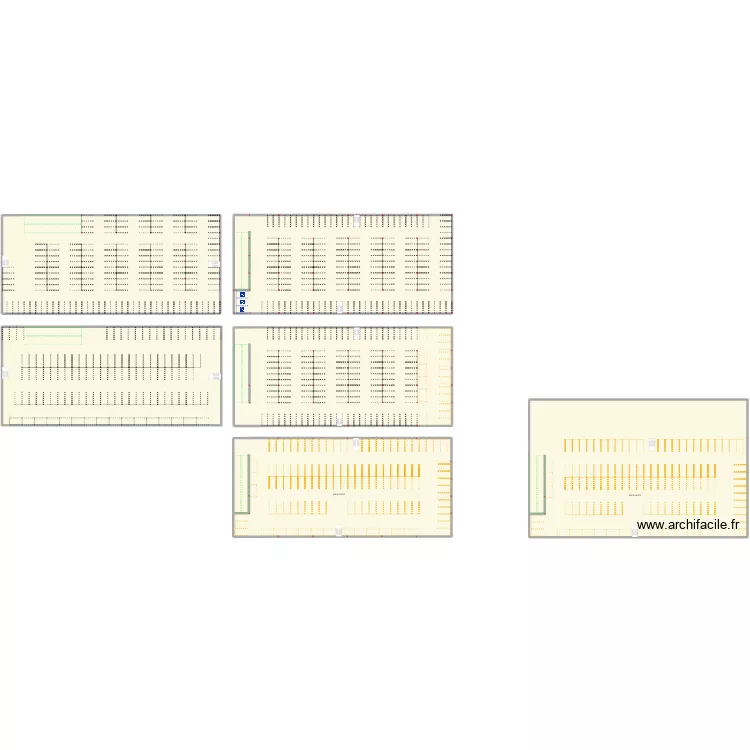 ALPINE DIEPPE R+1 / R+2. Plan de 