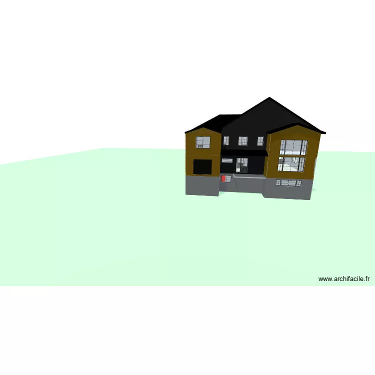 maison Rawdon. Plan de 30  et 560 m²