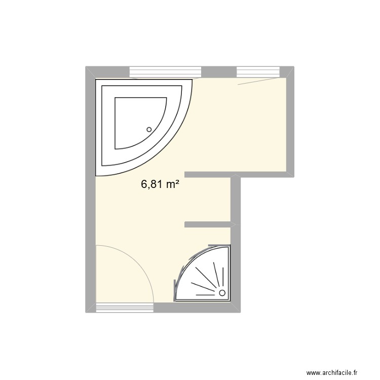 SDB. Plan de 0 pièce et 0 m2