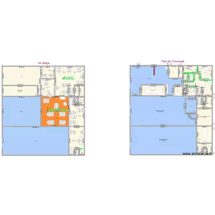 Bureaux Orona REZ v2.1. Plan de 