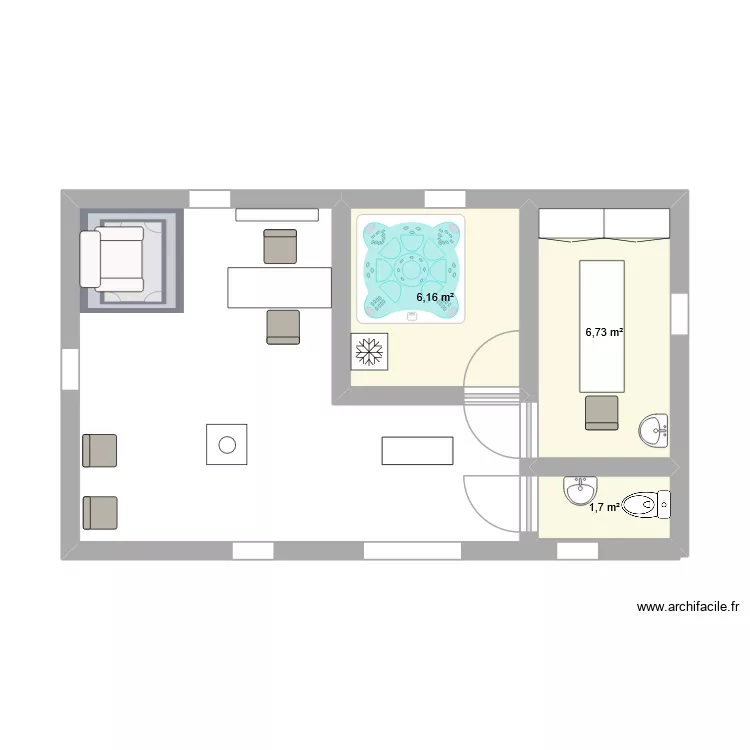 Plan Chalet. Plan de 3 et 15 m² Plan Chalet. Plan de 3 et 15 m²
