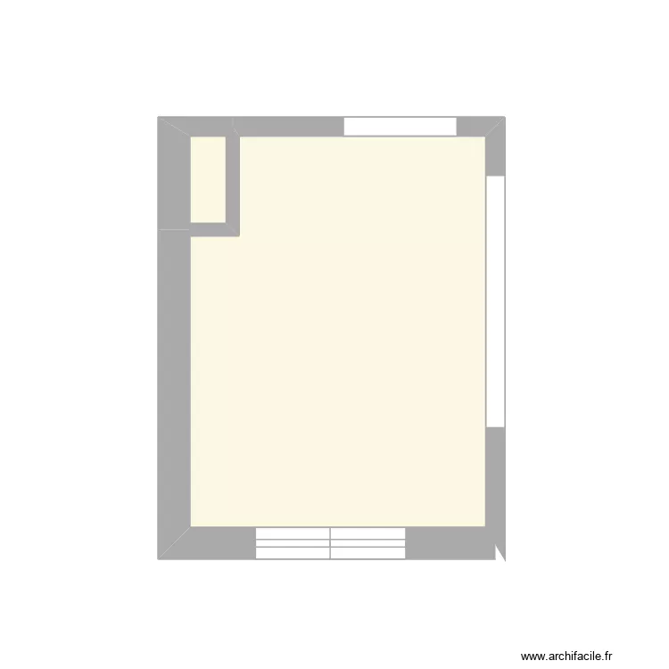 Cuisine. Plan de 2 et 7 m² Cuisine. Plan de 2 et 7 m²