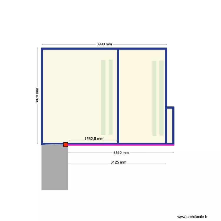 Tim Houston. Plan de 3 et 12 m² Tim Houston. Plan de 3 et 12 m²