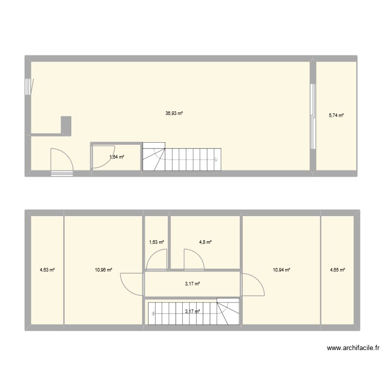 DALOZ. Plan de 0 pièce et 0 m2