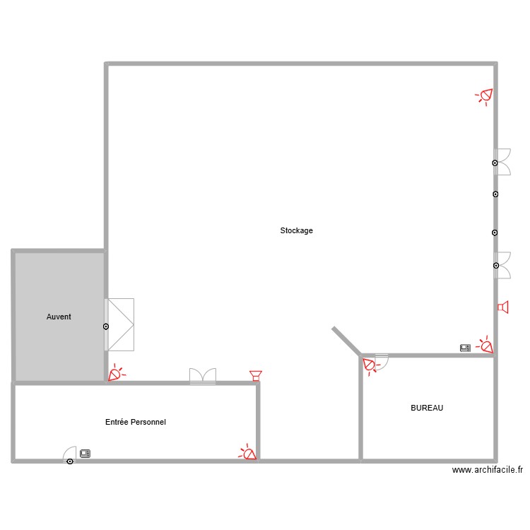 Cave Gilles. Plan de 4 pièces et 994 m2