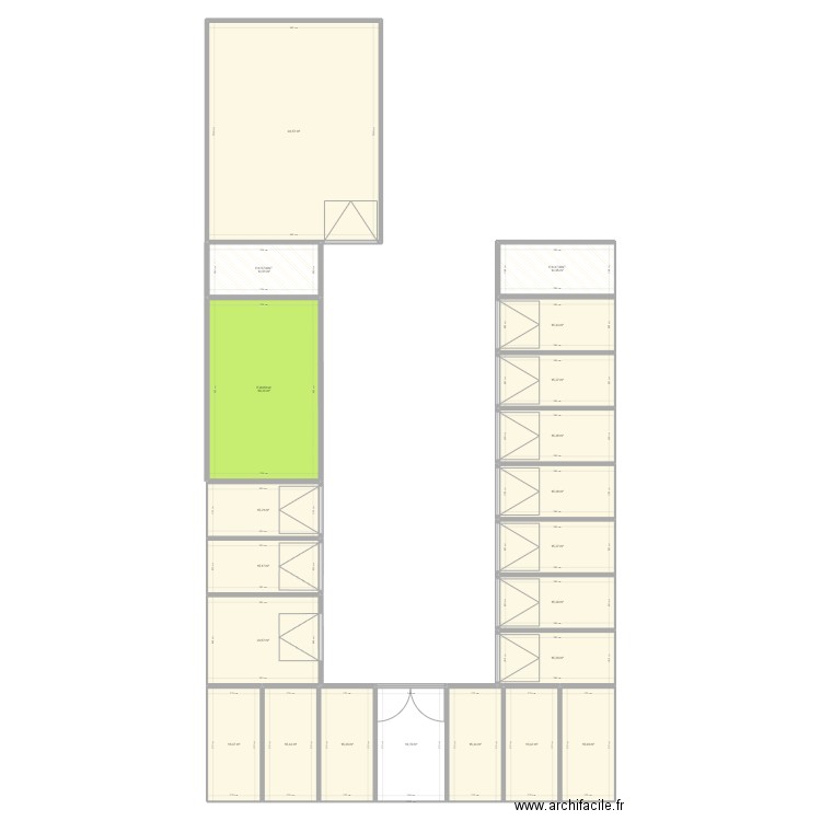 fany ENTREPOT. Plan de 0 pièce et 0 m2