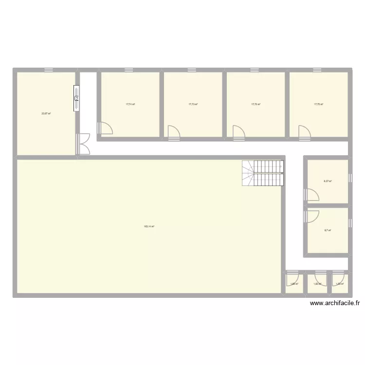 premier plan. Plan de 11 et 279 m² premier plan. Plan de 11 et 279 m²