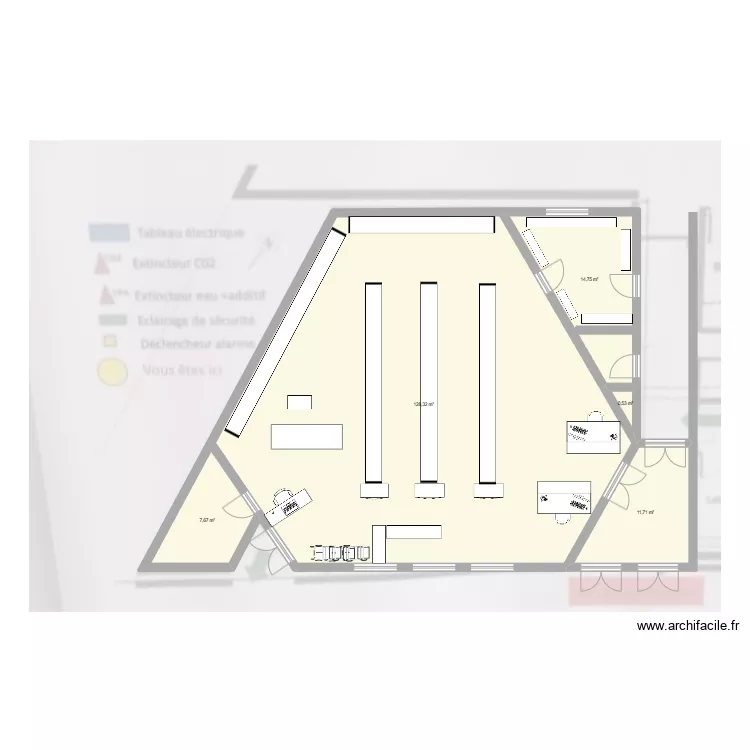 Le chaudron Coop. Plan de Le chaudron Coop. Plan de