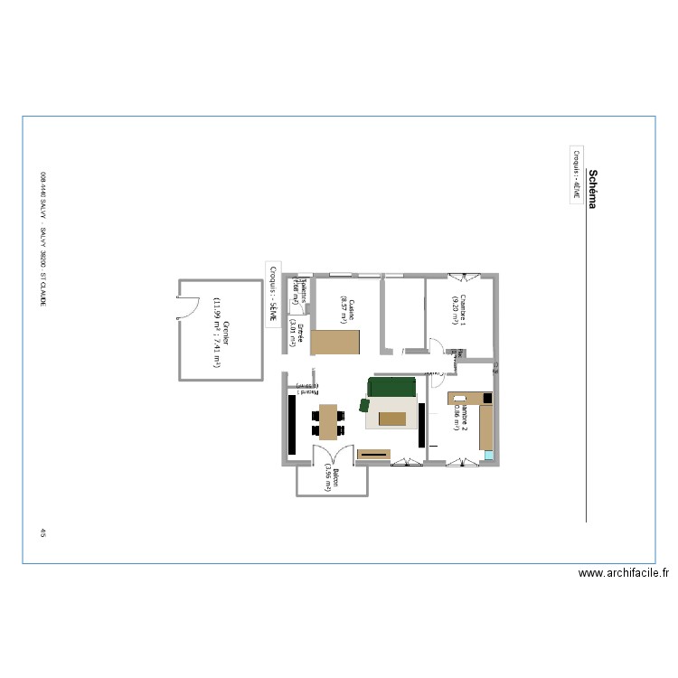 Restart Appart. Plan de 0 pièce et 0 m2