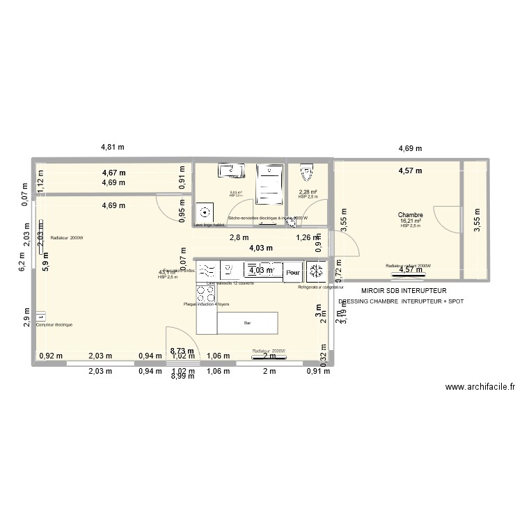 PLAN FINI nnBH. Plan de 0 pièce et 0 m2