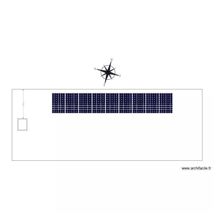 MAISON HMANA CHRISTOPHER. Plan de 