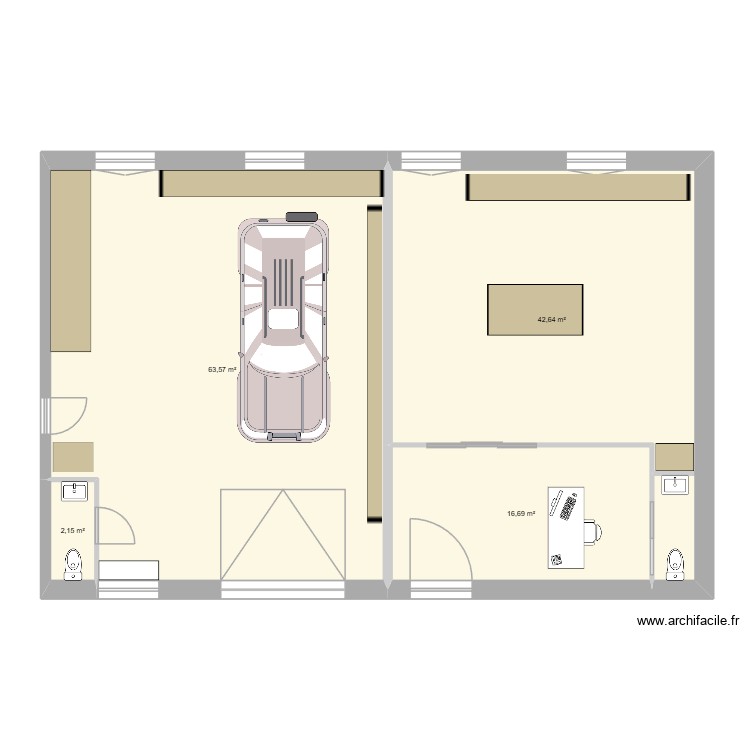 local 4. Plan de 0 pièce et 0 m2 local 4. Plan de 0 pièce et 0 m2