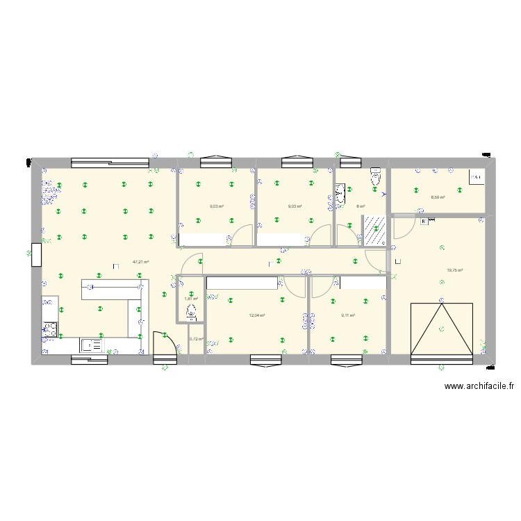 PLAN ELECTRICITE LOT 30 MACEY EXE 1. Plan de 0 pièce et 0 m2