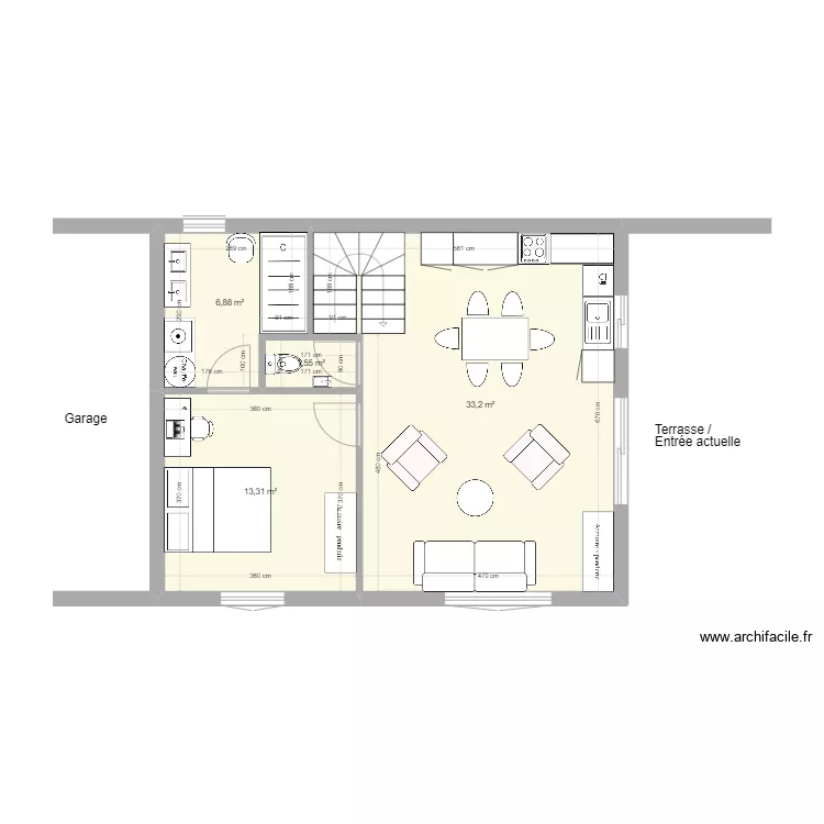 Enencourt version 2 - RDC - Public. Plan de 