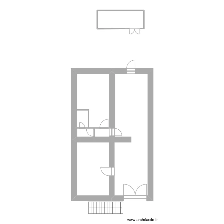 110 RDC. Plan de 5 et 41 m² 110 RDC. Plan de 5 et 41 m²