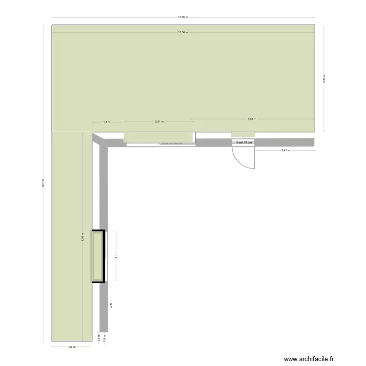 Terrasse Aubagne. Plan de 
