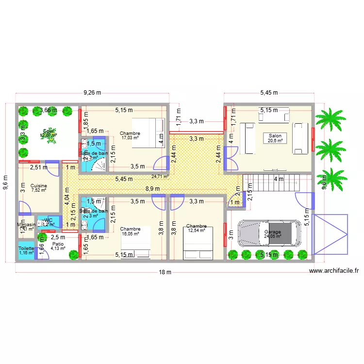 TALLA DIOP RDC. Plan de 31 et 302 m² TALLA DIOP RDC. Plan de 31 et 302 m²
